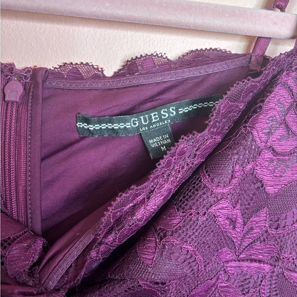 GUESS Cold Shoulder Lace Dress - Picture 2 of 3